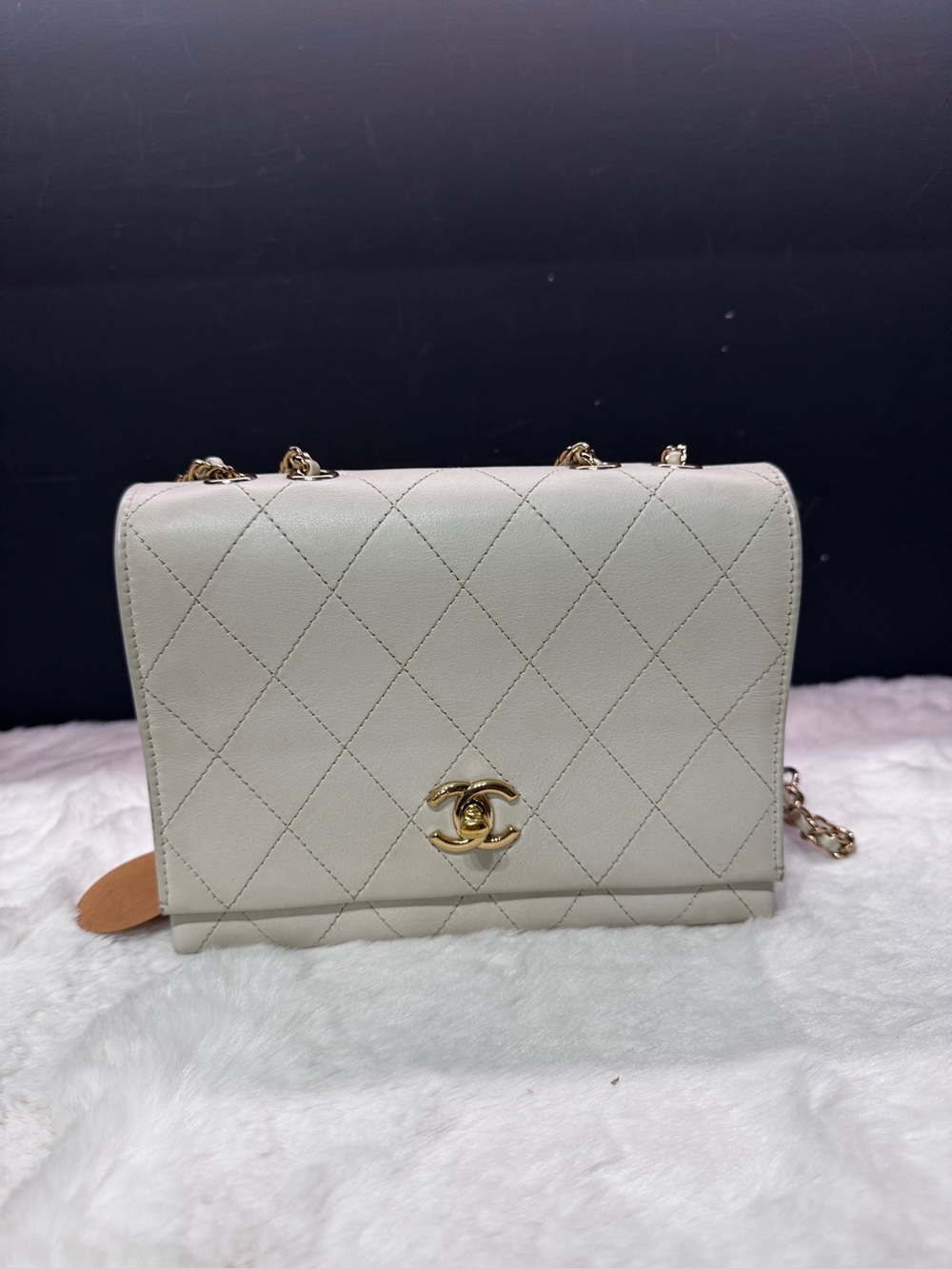 #3 Chanel Flap Bag White
